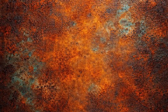 Textured rusty metal surface background