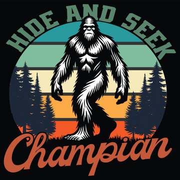 Hide and Seek Champion &ndash; Kids Trophy Celebration Fun Design