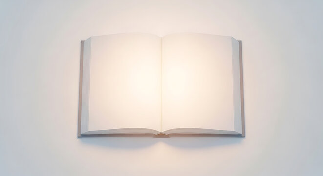 Writing a new chapter for Earth Day An open book with blank pages ready for stories of sustainability and hope