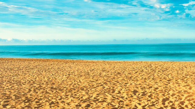 Boa Vista, Cabo Verde &Aacute;frica: - 22 de marzo de 2026: Praia Lacacao in Boa Vista, Capo Verde is a stunning beach with crystal clear waters and white sand. This was on a hot sunny afternoon.  Hot day.