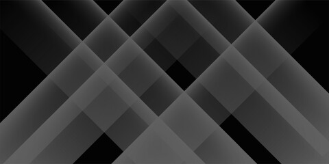 Obraz premium Black abstract background. Elegant dark diagonal shape elements. Modern luxury grey gradient graphic design.
