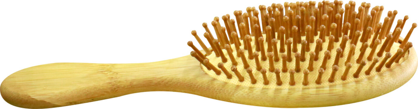 hair comb on a transparent background
