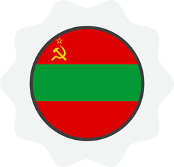 Obraz premium transnistria flag