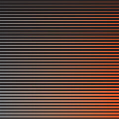 Obraz premium Abstract black color blend line pattern art