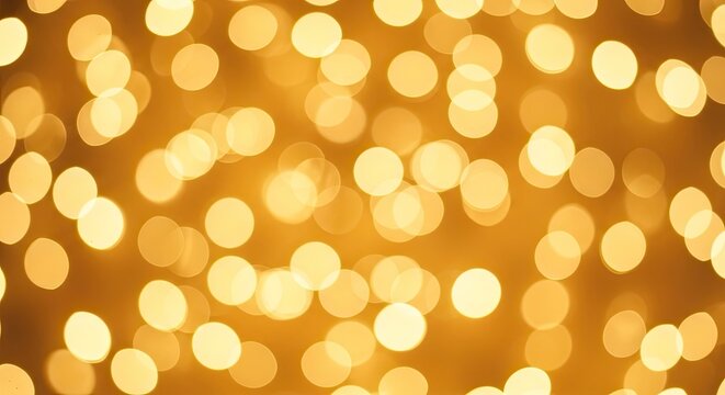 Golden bokeh background abstract visual for successful marketing campaigns branding