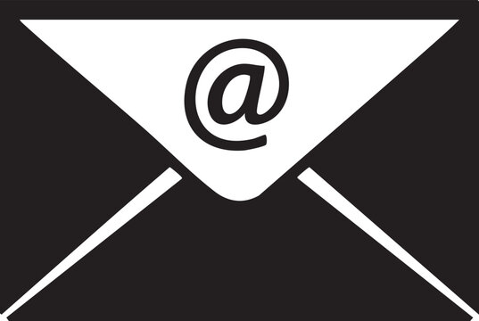 Email, at symbol, envelope icon, mail symbol, messaging sign