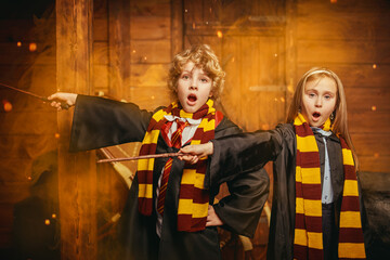 Obraz premium Twin Spell Action