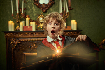 Obraz premium Magic Spell Reaction