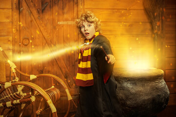 Obraz premium Fire Spell Casting