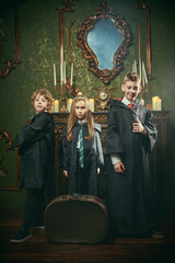 Obraz premium Wizard Team Arrival