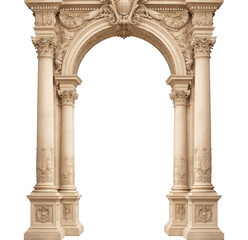 Obraz premium PNG Ornate classical architectural archway