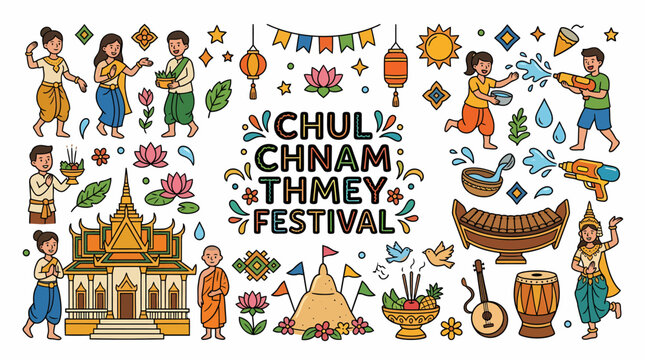 Cambodian New Year Celebration - Chul Chnam Thmey Festival
