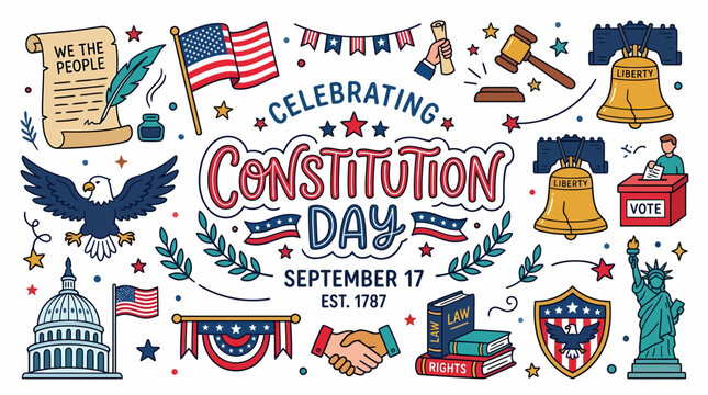 Constitution Day Celebration - USA Symbols and History