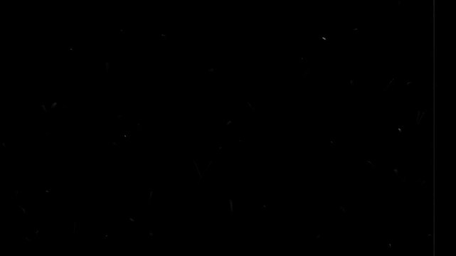 Film-like grain and noise (transparent background, alpha channel)