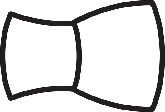 Premium Achromatic Doublet Lens Vector Icon for Optical Engineering, Physics Education, Microscopy Applications, Optics Design, Scientific Research, Laser Systems, Telescope Components