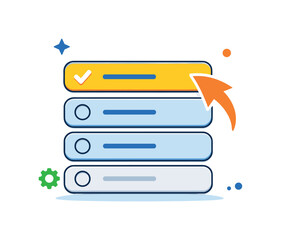 Obraz premium Choice architecture and default framing effects focused on structuring options in a way that influences user decisions without restricting freedom, a