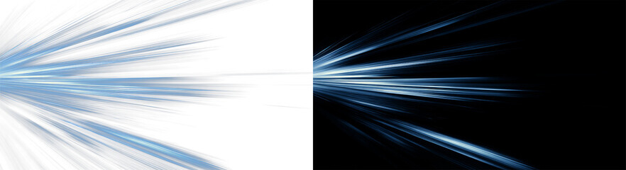 Futuristic cyber light trails with high speed energy effect © theladydarina