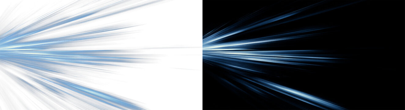 Futuristic cyber light trails with high speed energy effect