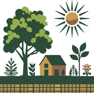 Agriculture machinery icons, tractor, plow, layered vector, easy recolor, black and white base 3