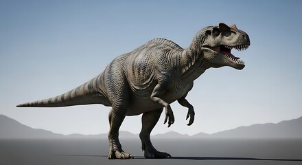 Fototapeta premium tyrannosaurus rex dinosaur 3d render