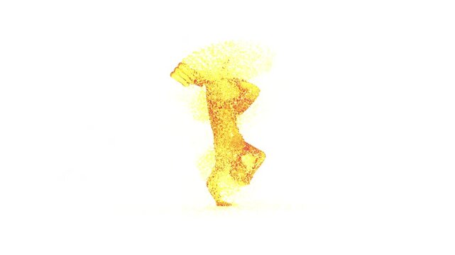 character, Oil Splash, Super Slow Motion Shot of Swirling, 3d render,  With Alpha Channel