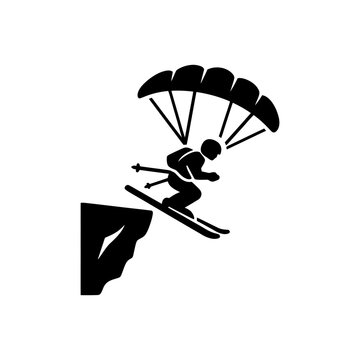 Extreme Ski Base Jump Icon
