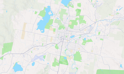 Naklejka premium Pittsfield Massachusetts map
