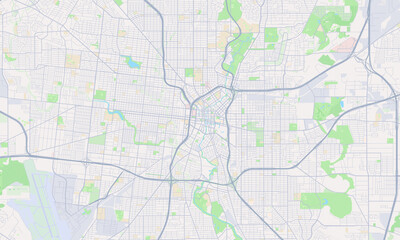 Fototapeta premium San Antonio Texas map