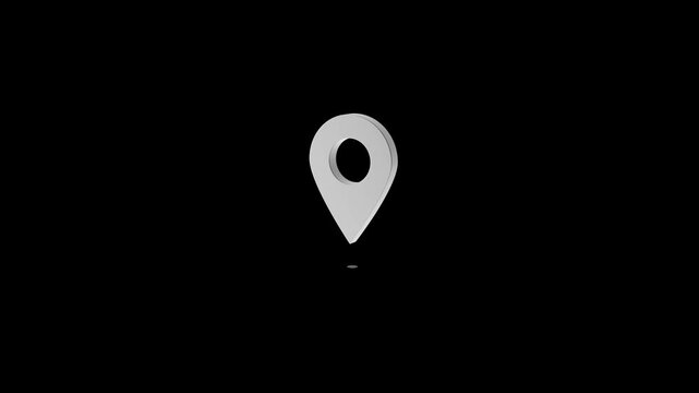 GPS Location Pin pointer icon