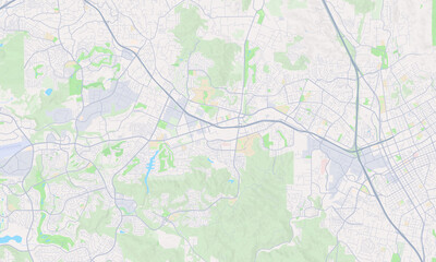 Obraz premium San Marcos California map