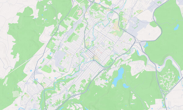 Scranton Pennsylvania map