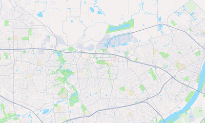 Naklejka premium St. Peters Missouri map