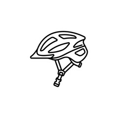 Obraz premium Bicycle Helmet Safety Protection Gear.