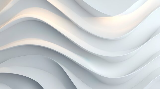 Abstract Wave Form: a visually captivating display, presenting smooth, undulating waves. The elegant design suggests flow and movement, lending itself to a modern aesthetic. 