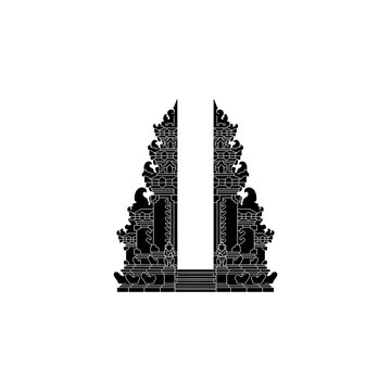 Balinese Gate Temple Entrance Ornament.