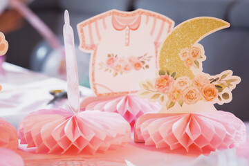 Baby shower - dekoracja © Tadeusz