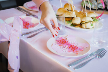 Baby shower - dekoracja © Tadeusz