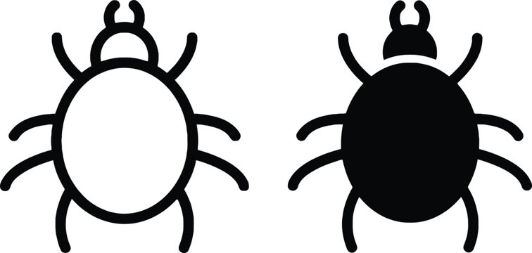 Stylized scarab beetle illustrations a black and white depiction of ancient egyptian symbolism