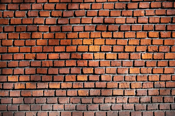 Obraz premium Textured Red Brick Wall Background Design