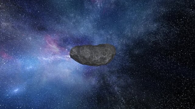 宇宙空間　3DCGレンダリング