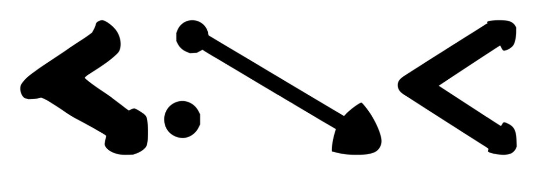 Git merge icon set with solid black arrow icon crisp edges on clean white background featuring git, branch, merge with vector and line art