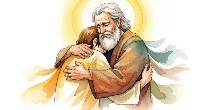 Embracing Love and Forgiveness in the Parable of the Prodigal Son: A Heartwarming Reunion Between Father and Son