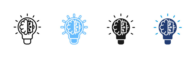 Digital Innovation icon set multiple style collection ©  hayaticon 