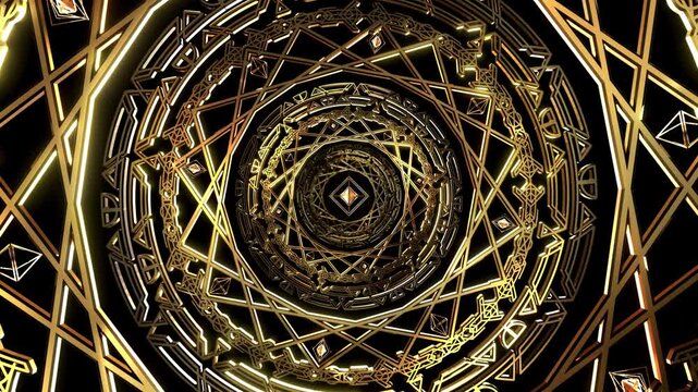 Circle Ornament Tunnel