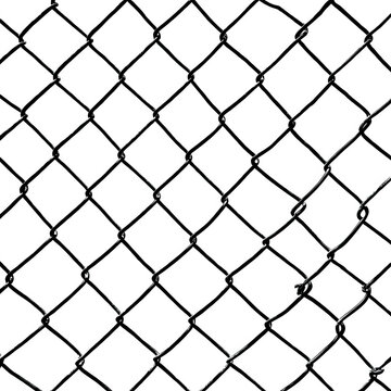 Padr&atilde;o de cerca de arame, uma textura gr&aacute;fica monocrom&aacute;tica em preto e branco, ideal para fundos e designs.