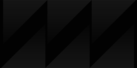 Obraz premium PrintAbstract Black Geometric Background with Dark Gradient and Overlapping Layers. Modern Trendy design in Vector Illustration
