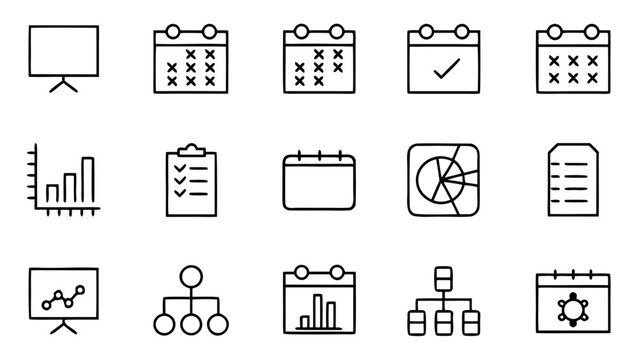 A single white outline icon representing a document with a curved return arrow is centered on a solid black background.