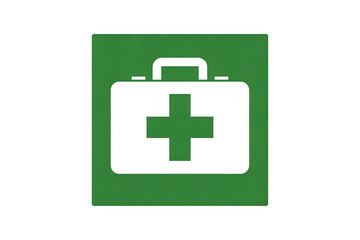 Obraz premium First aid kit sign