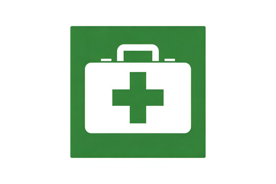 First aid kit sign