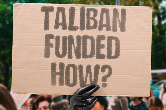 "Taliban Funded How?" How does the Taliban fund its operations and military activities across Afghanistan? TALIBAN. FUNDED. OPERATIONS. MILITARY. AFGHANISTAN.